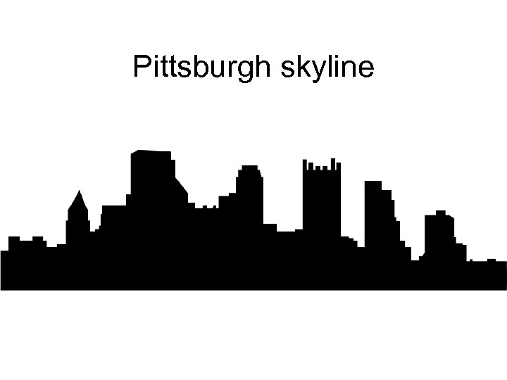 Pittsburgh skyline 