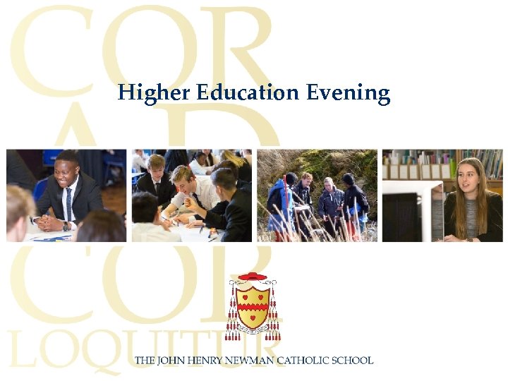Higher Education Evening 