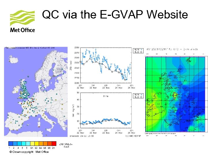 QC via the E-GVAP Website © Crown copyright Met Office 