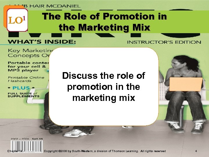 LO 1 The Role of Promotion in the Marketing Mix Discuss the role of