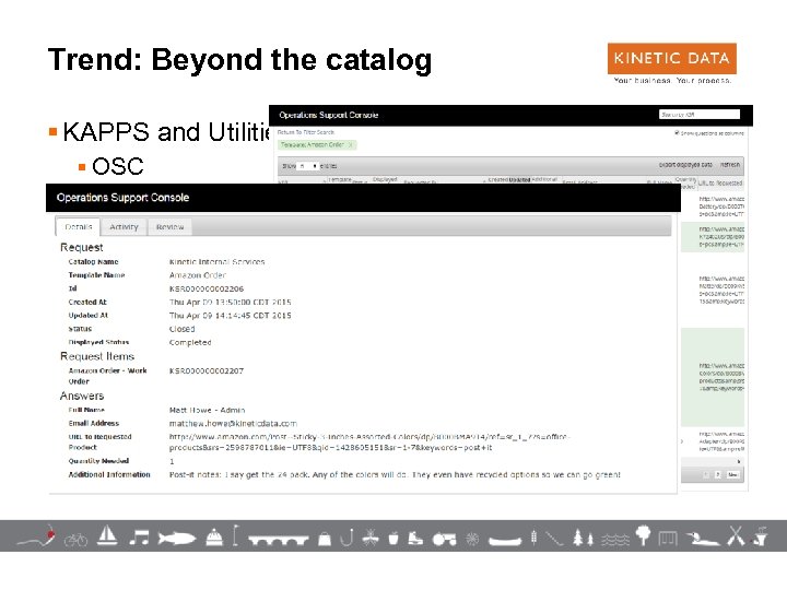 Trend: Beyond the catalog § KAPPS and Utilities § OSC 44 