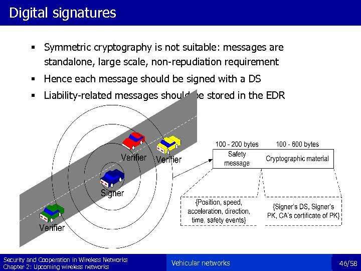Digital signatures § Symmetric cryptography is not suitable: messages are standalone, large scale, non-repudiation