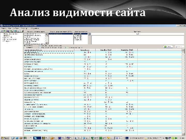 Анализ видимости сайта 79 