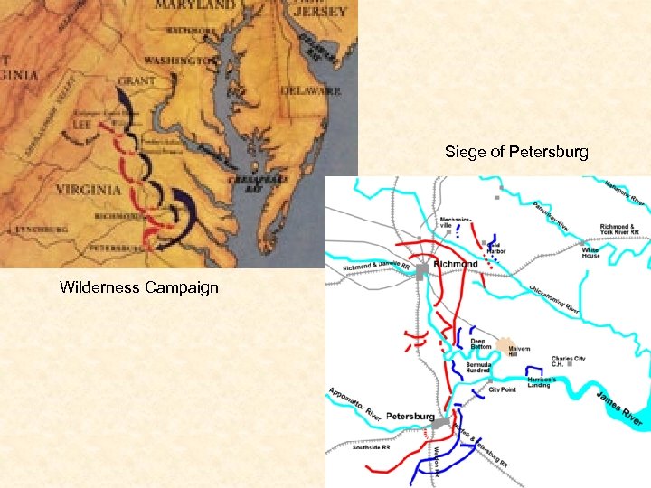 Siege of Petersburg Wilderness Campaign 