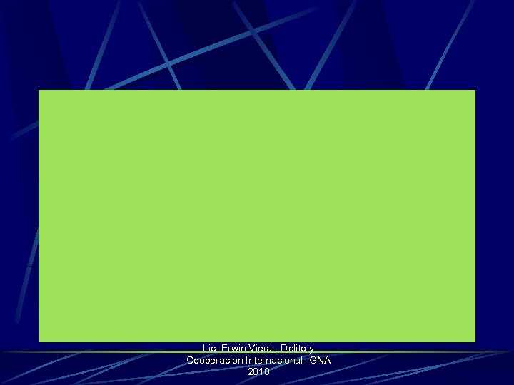 Lic. Erwin Viera- Delito y Cooperacion Internacional- GNA 2010 