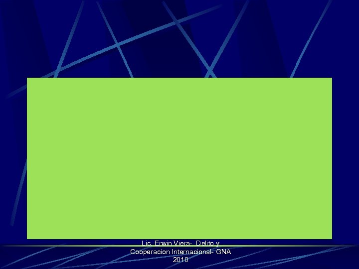 Lic. Erwin Viera- Delito y Cooperacion Internacional- GNA 2010 