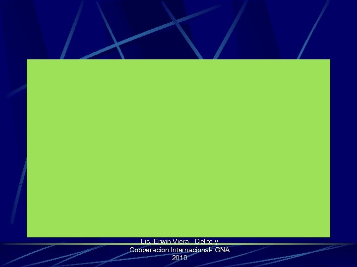 Lic. Erwin Viera- Delito y Cooperacion Internacional- GNA 2010 