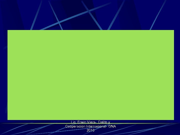 Lic. Erwin Viera- Delito y Cooperacion Internacional- GNA 2010 