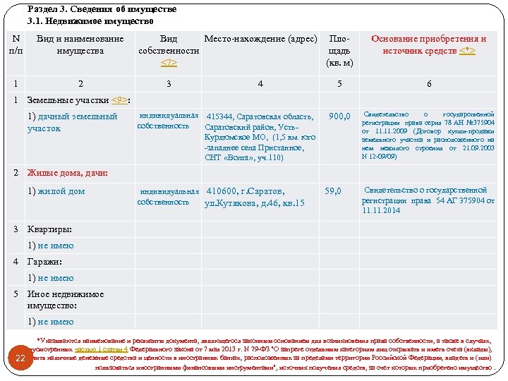 Основание приобретения квартиры. Основание приобретение и источник средств в справке о доходах. 3. Сведения об имуществе 3.1. Недвижимое имущество. Основание приобретения и источник средств. Основание приобретения в декларации.