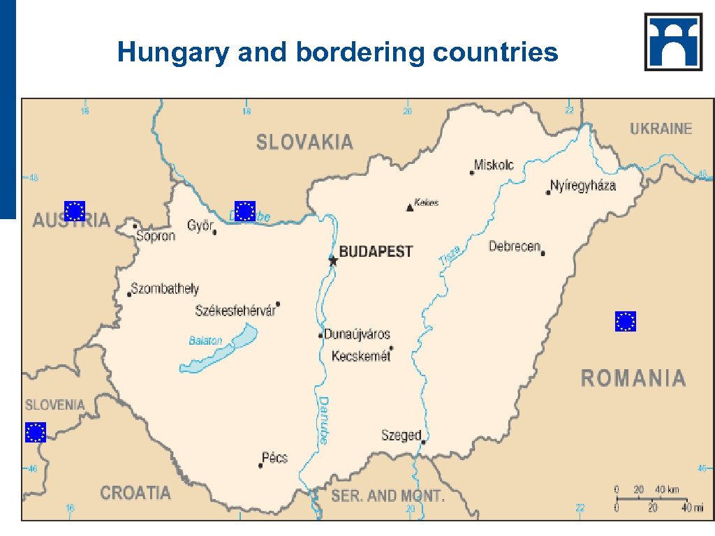 Hungary and bordering countries 