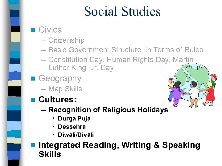 Social Studies n Civics – Citizenship – Basic Government Structure, in Terms of Rules