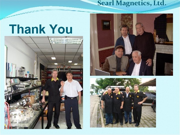 Searl Magnetics, Ltd. Thank You 