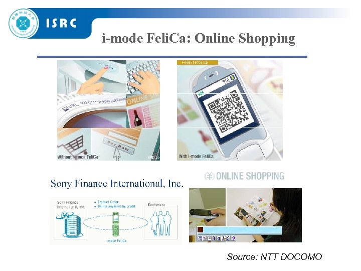 i-mode Feli. Ca: Online Shopping Source: NTT DOCOMO 