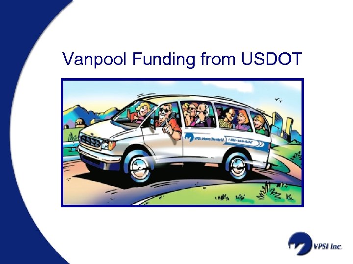 Vanpool Funding from USDOT 