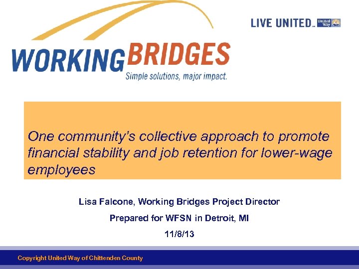 One community’s collective approach to promote financial stability and job retention for lower-wage employees