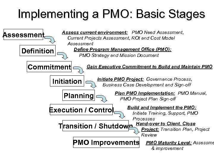 Enterprise Project Management PMO By Khurrum Ghori