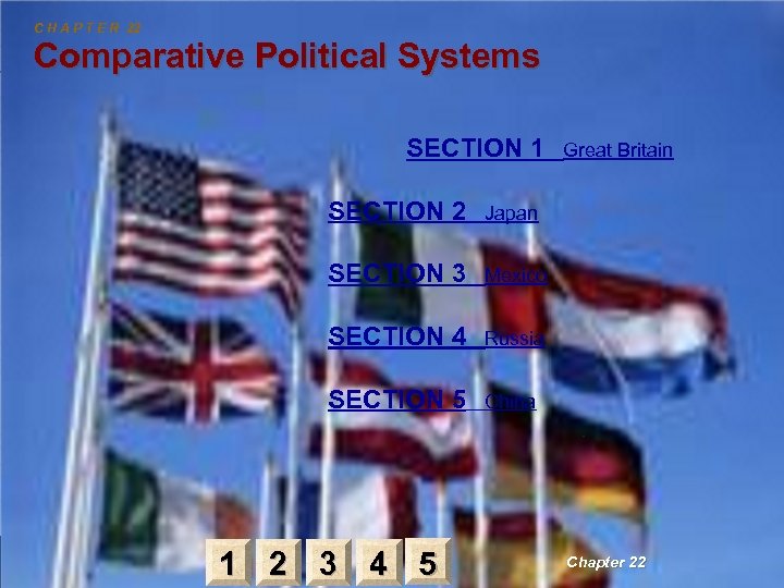 C H A P T E R 22 Comparative Political Systems SECTION 1 SECTION