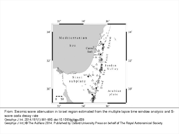 From: Seismic wave attenuation in Israel region estimated from the multiple lapse time window