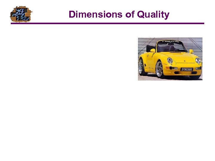 Dimensions of Quality 