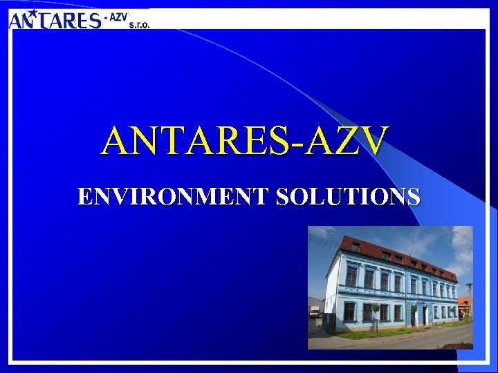 ANTARES-AZV ENVIRONMENT SOLUTIONS 