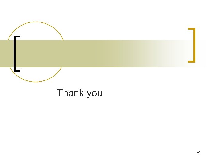 Thank you 43 