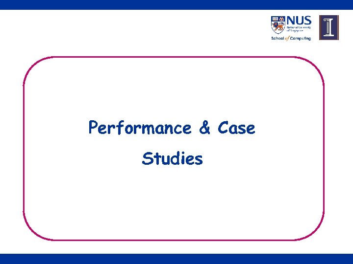 Performance & Case Studies 14 