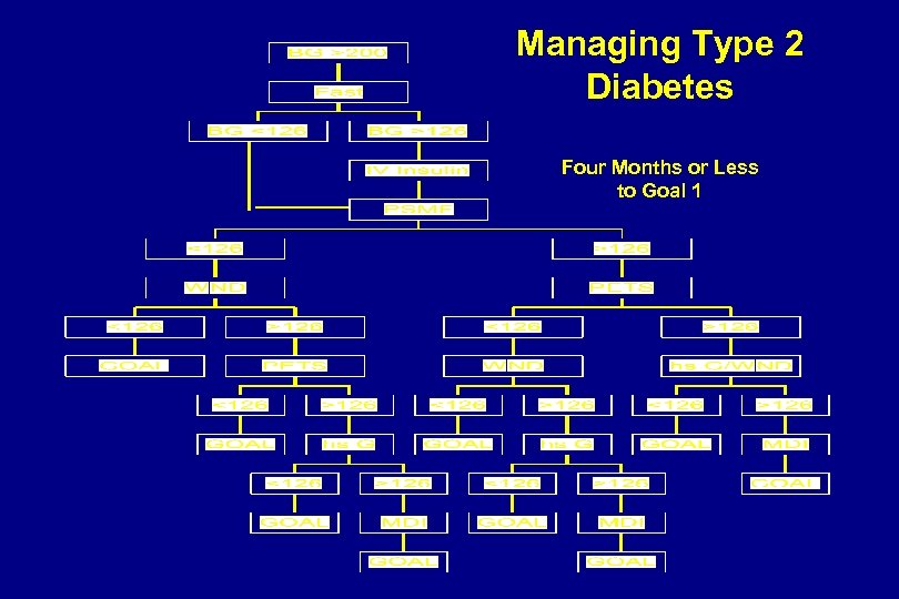 Managing Type 2 Diabetes Four Months or Less to Goal 1 