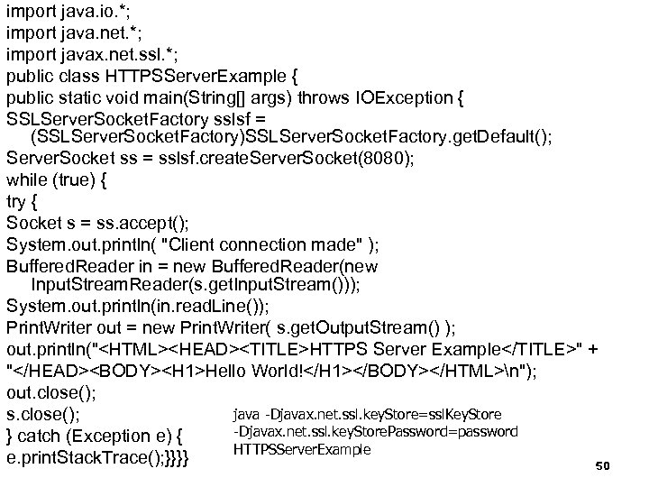 Fejlett Programozási Technológiák 2. import java. io. *; import java. net. *; import javax.