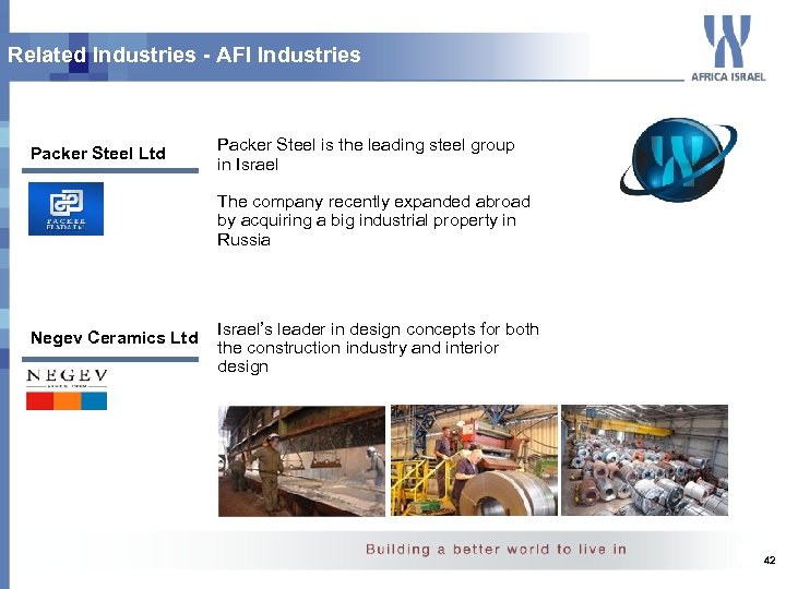 Related Industries - AFI Industries Packer Steel Ltd Packer Steel is the leading steel