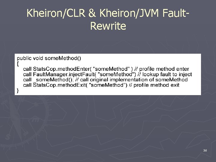 Kheiron/CLR & Kheiron/JVM Fault. Rewrite 38 