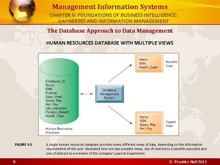 Management Information Systems CHAPTER 6: FOUNDATIONS OF BUSINESS INTELLIGENCE: DATABASES AND INFORMATION MANAGEMENT The