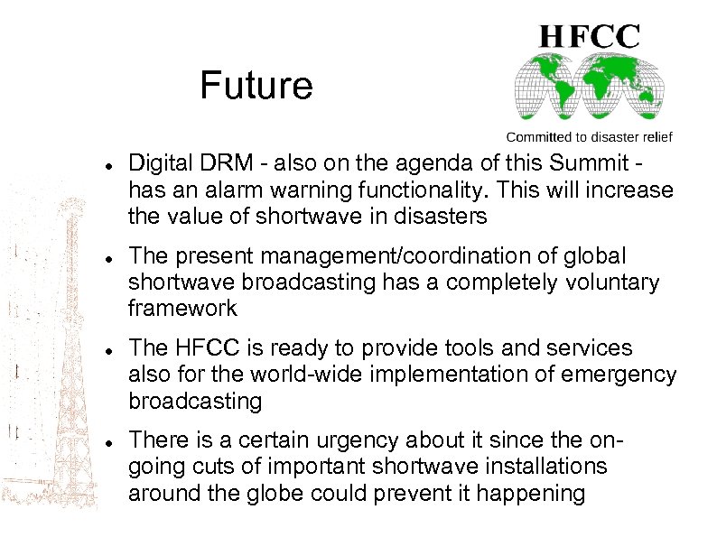 Future Digital DRM - also on the agenda of this Summit has an alarm