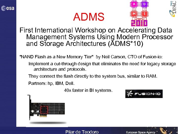 ADMS First International Workshop on Accelerating Data Management Systems Using Modern Processor and Storage