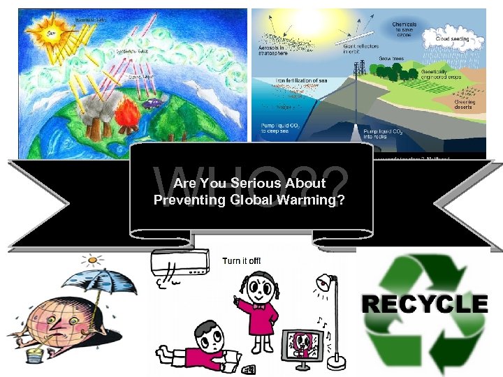 WHO? ? Are You Serious About Preventing Global Warming? 