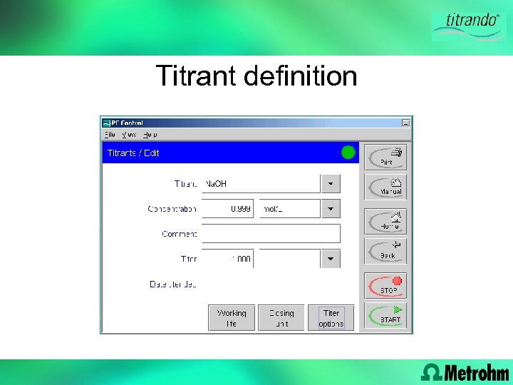 Titrant definition 