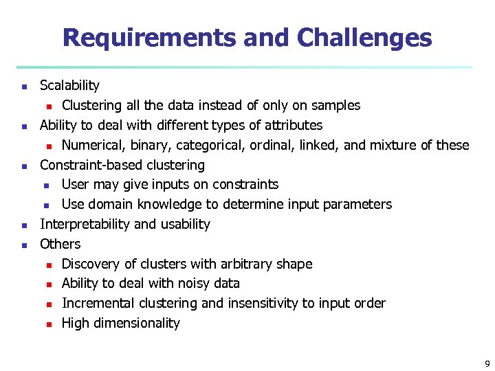 Chapter 10 Cluster Analysis Basic Concepts And Methods