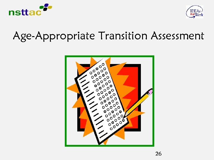 Age-Appropriate Transition Assessment 26 