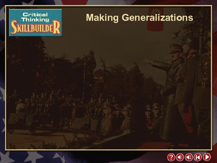 Making Generalizations 