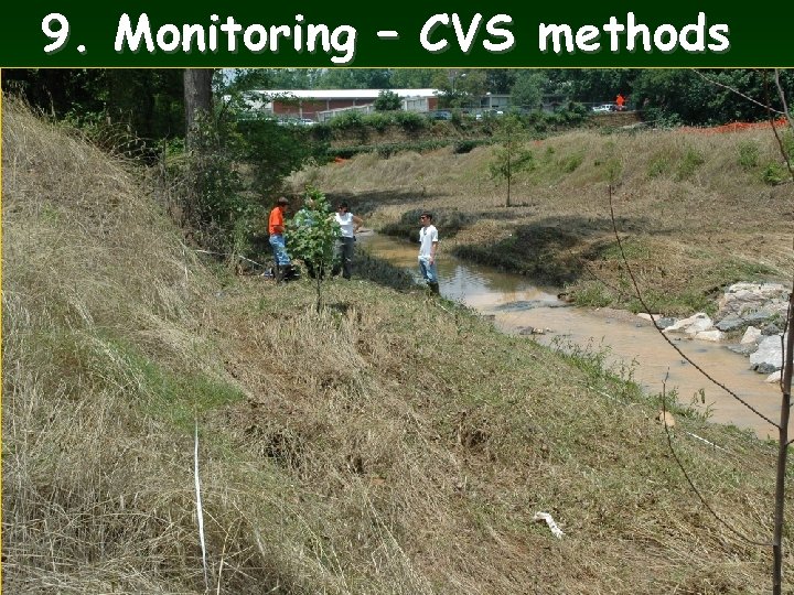 9. Monitoring – CVS methods 