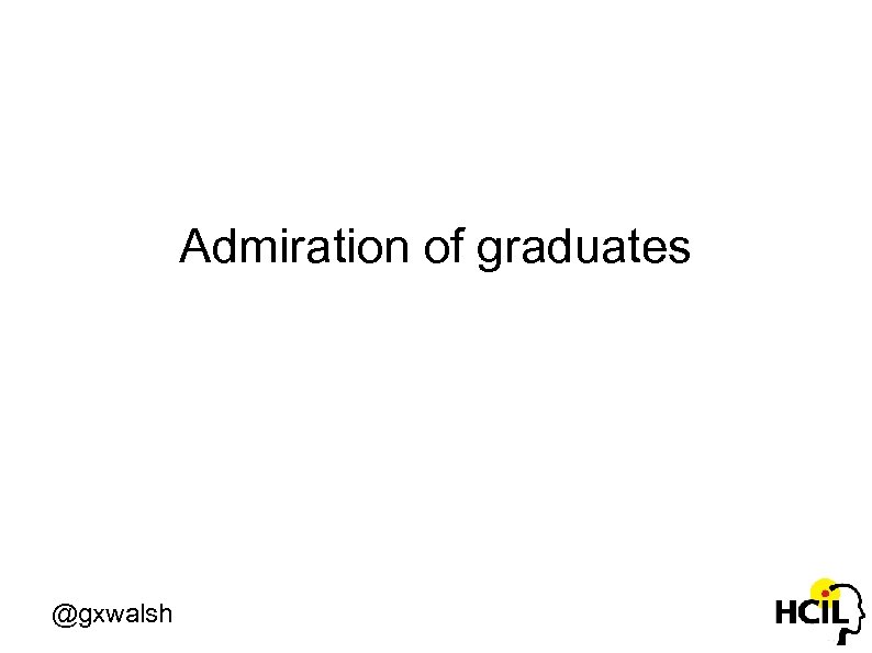 Admiration of graduates @gxwalsh 