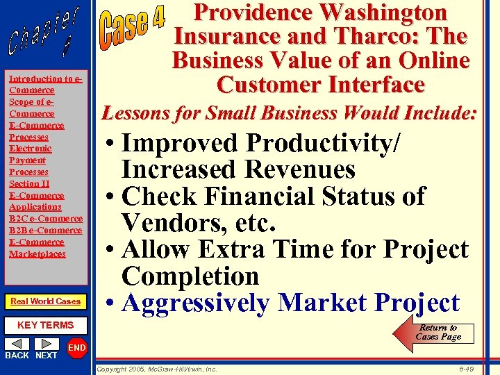 Introduction to e. Commerce Scope of e. Commerce E-Commerce Processes Electronic Payment Processes Section