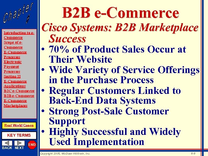 B 2 B e-Commerce Introduction to e. Commerce Scope of e. Commerce E-Commerce Processes