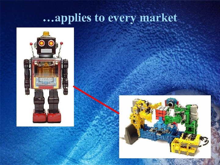 …applies to every market 