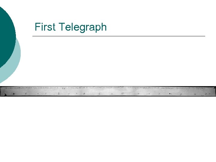 First Telegraph 