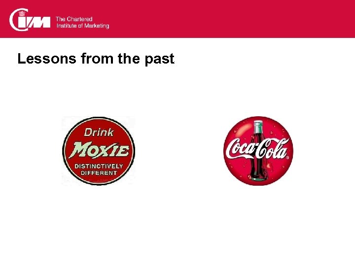 Lessons from the past 