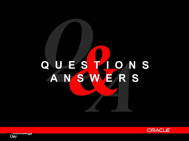 Q & A Q U E S T I O N S A N