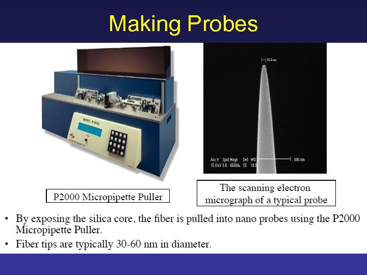 Making Probes 