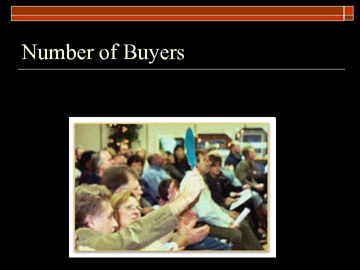 Number of Buyers 