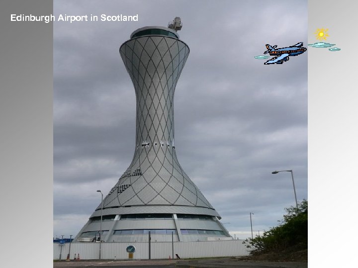 Edinburgh Airport in Scotland 