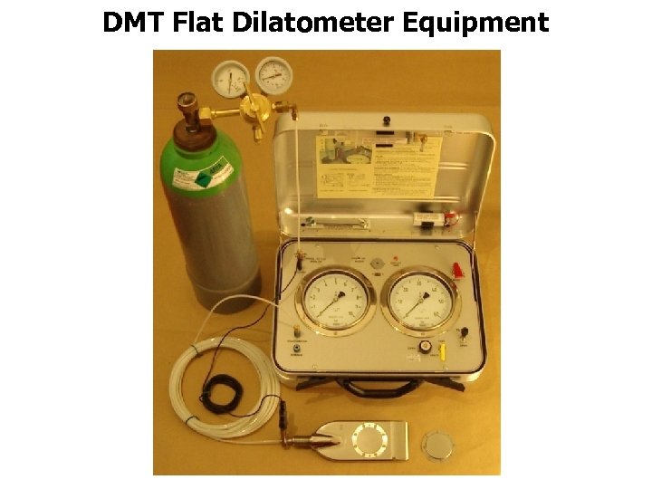 DMT Flat Dilatometer Equipment 